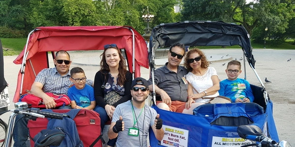 Pedicabs Central Park