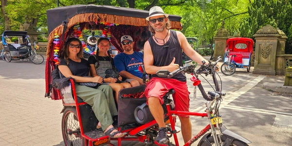 Rickshaw Ride Central Park